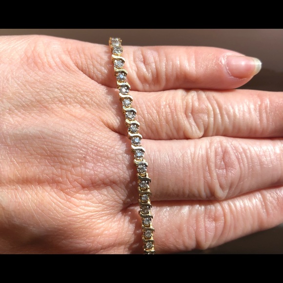 Jewelry - 🌺🌺14k diamond tennis bracelet🌺🌺